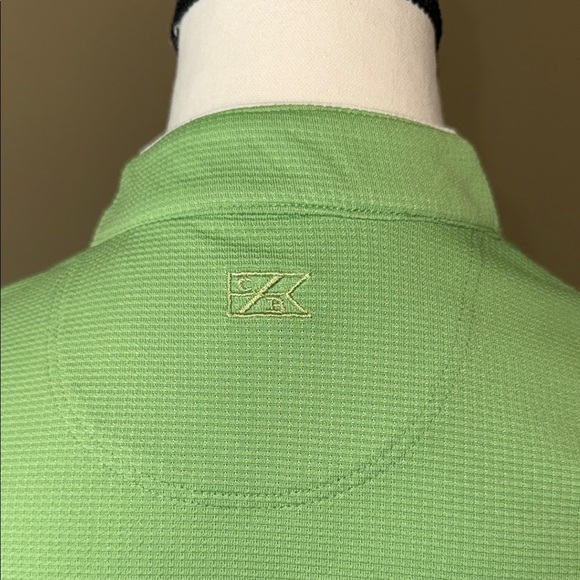 Cutter & Buck Golf Shirt Green 3/4 Sleeve Moisture Wicking Women's Sporty Sz S - Picture 6 of 10